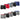 Lot de 10 Boxers homme Polyester Noir/Blanc/Bleu/Gris chiné/Rouge/Jaune Uni - Umbro