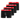 Lot de 4 Boxers Homme Coton Noir Ceinture Rouge - Levis