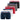 Lot de 5 Boxers homme Coton Noir/Gris/Bleu/Rouge/Blanc Uni - Umbro