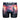 Boxer homme Polyester Noir/Rose/Gris/Blanc/Violet Imprimé - Pull In