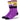 Chaussettes Homme LAKERS ST CREW Violet et Jaune