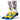 Chaussettes Homme STEPHBIGHEAD Blanc et Jaune