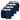 Lot de 4 Boxers homme Coton Navy Uni - Fila