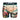 Boxer homme Polyester Noir/Blanc/Bleu ciel/Rose/Rouge/Vert/Orange Imprimé - Pull In