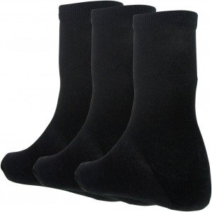 Lot de 3 paires de chaussettes femme en coton im Sport Dim en noir