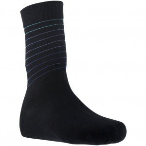 ATHENA Chaussettes Homme Coton DEGRADEES Noir