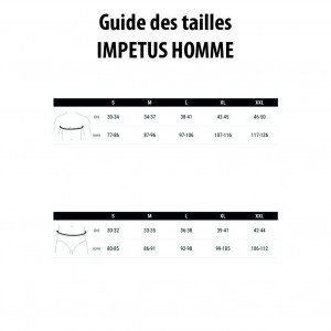 Guide des tailles online collants