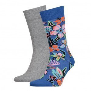 Lot de 2 paires de chaussettes en coton mélangé | Multicolore