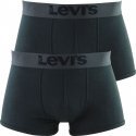 LEVI'S Lot de 2 Shortys Homme Coton CLASSIS Noir