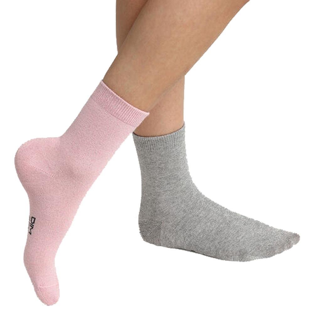 Socquettes fille rose/gris/blanc 35/38 TEX : le lot de 3 paires de