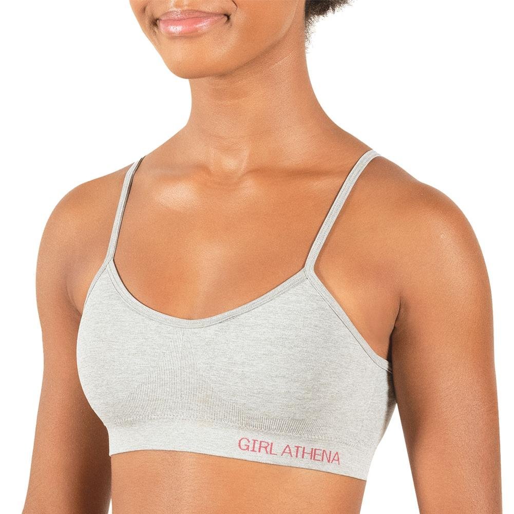 ATHENA Brassi re Fille Microfibre SPORT FASHION Gris chin