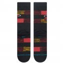 STANCE Chaussettes Homme Coton HEAT CRYPTIC Noir Rouge NBA