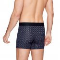 EDEN PARK Boxer Homme Coton FLEURS Marine Rose