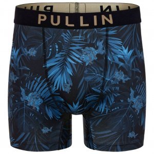 PULL IN Boxer Long Homme Microfibre BASSIN Bleu