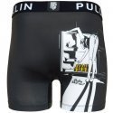 PULL IN Boxer Long Homme Microfibre LIFEISLIFE Noir