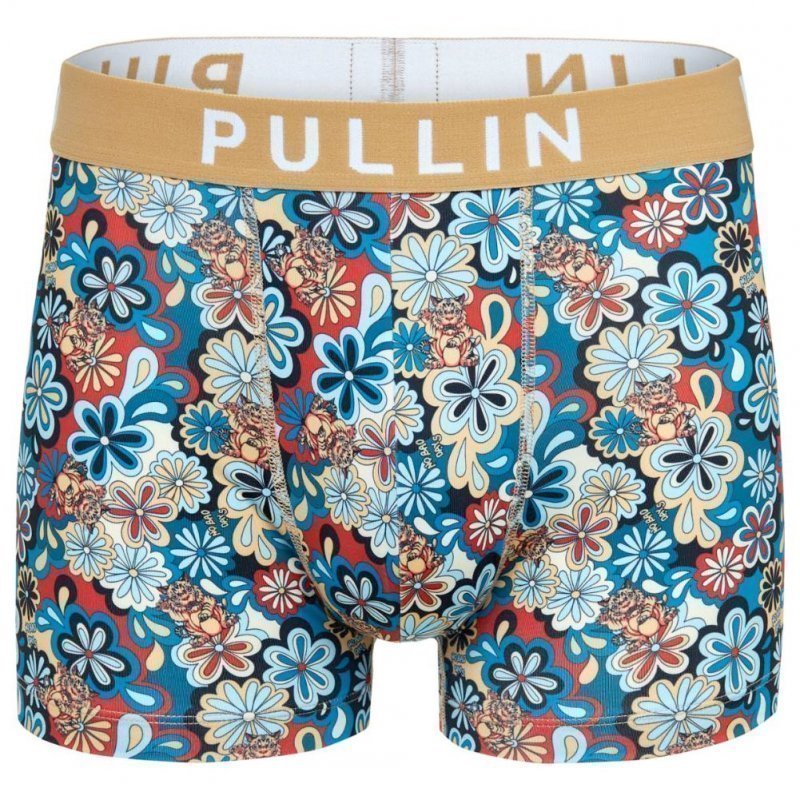 PULL IN Boxer Homme Microfibre NOBADDAYS Bleu Beige