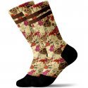 PULL IN Chaussettes Homme Coton SKULLY Beige