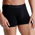 AUBADEMEN Lot de 2 Boxers Homme Coton Modal DUO DAFL Noir Blanc