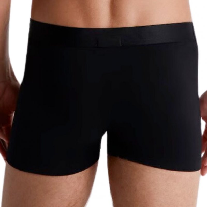 AUBADEMEN Lot de 2 Boxers Homme Coton Modal DUO DAFL Noir Blanc