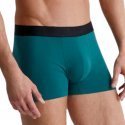 AUBADEMEN Lot de 2 Boxers Homme Coton Modal DUO TALI Noir Bleu