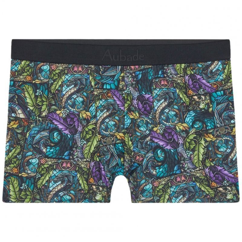 AUBADEMEN Boxer Homme Coton Modal DRAO Multicolore