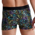 AUBADEMEN Boxer Homme Coton Modal DRAO Multicolore