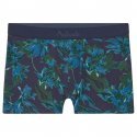 AUBADEMEN Boxer Homme Coton Modal FLOV Bleu