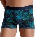 AUBADEMEN Boxer Homme Coton Modal FLOV Bleu