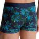 AUBADEMEN Boxer Homme Coton Modal FLOV Bleu