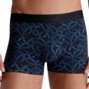 AUBADEMEN Boxer Homme Coton Modal GOTH Bleu