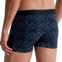 AUBADEMEN Boxer Homme Coton Modal GOTH Bleu