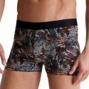 AUBADEMEN Boxer Homme Coton Modal OWLS Gris