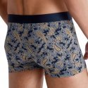 AUBADEMEN Boxer Homme Coton Modal PAIS Gris Bleu