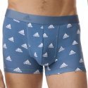 ADIDAS Lot de 2 Boxers Homme Coton ACTIVE FLEX2 Noir Gris bleu