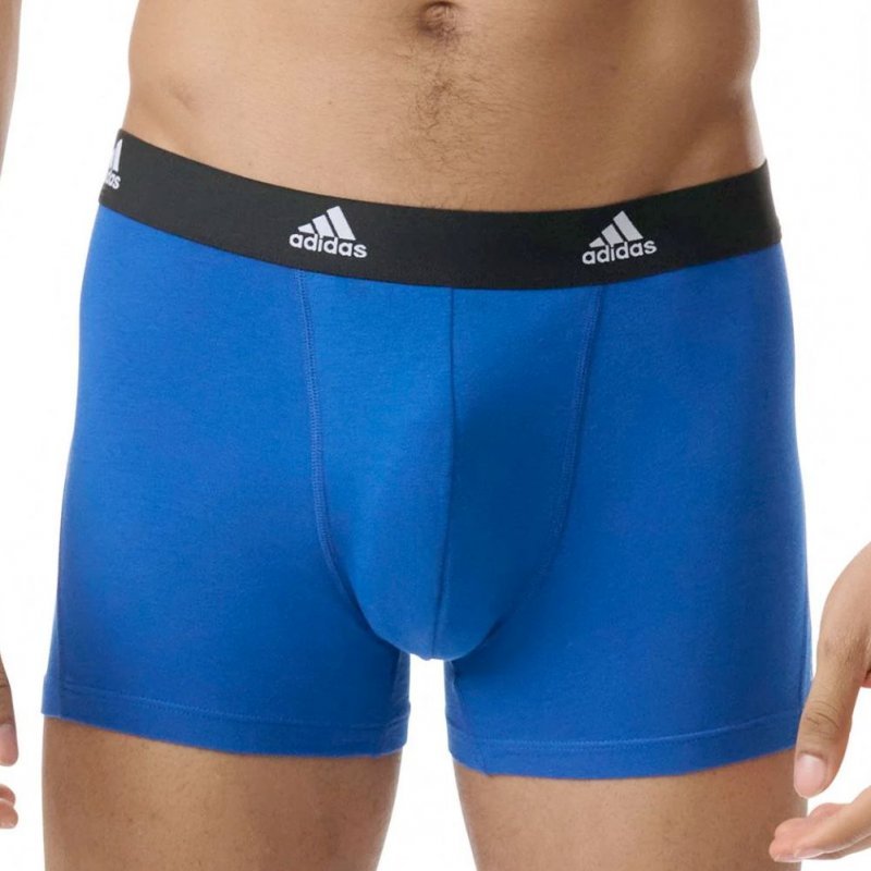 ADIDAS Lot de 2 Boxers Homme Coton ACTIVE FLEX2 Noir Roi