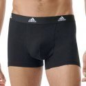 ADIDAS Lot de 3 Boxers Homme Coton ACTIVE FLEX3 Blanc Gris Noir