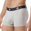 ADIDAS Lot de 3 Boxers Homme Coton ACTIVE FLEX3 Blanc Gris Noir