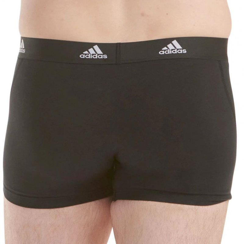 ADIDAS Lot de 3 Boxers Homme Coton ACTIVE FLEX3 Noir