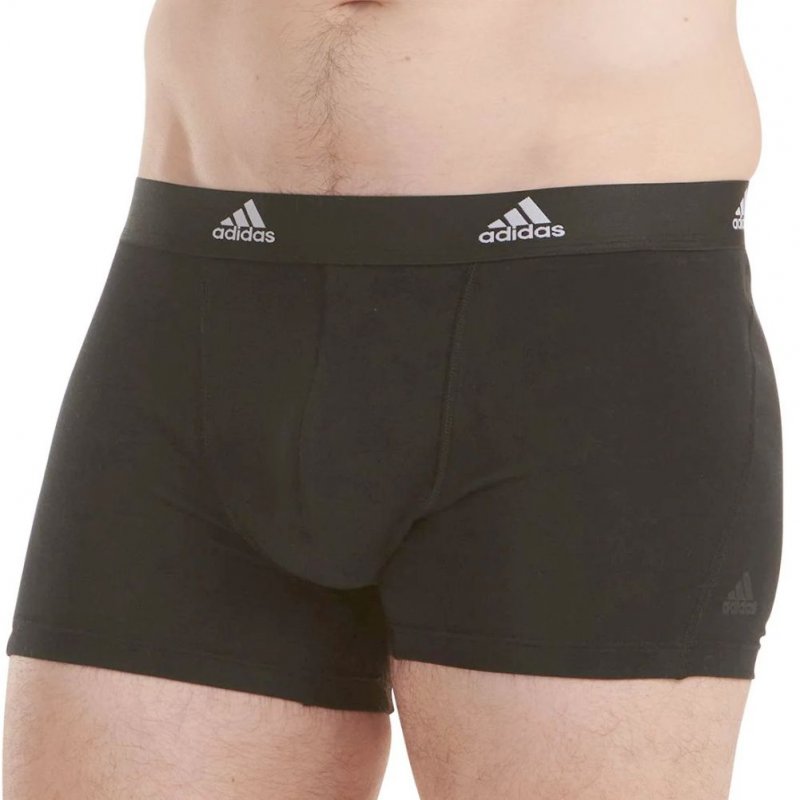 ADIDAS Lot de 3 Boxers Homme Coton ACTIVE FLEX3 Noir