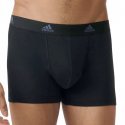 ADIDAS Lot de 3 Boxers Homme Coton ACTIVE FLEX PRINT Noir Gris Bleu