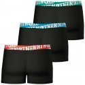 ATHENA Lot de 3 Boxers Homme Coton EASYSPORT Noir Noir