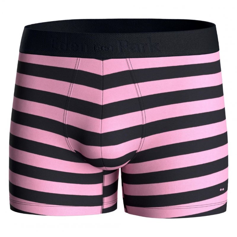 EDEN PARK Lot de 2 Boxers Homme Coton ISLANDX2 Rose Marine