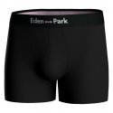 EDEN PARK Lot de 2 Boxers Homme Coton ONEX2 Noir Marine