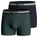 EDEN PARK Lot de 2 Boxers Homme Coton CEINTRI Verdon Marine