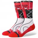 STANCE Chaussettes Homme Coton ZONE CHI Rouge Noir NBA