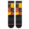 STANCE Chaussettes Homme Coton ZONE MIA Jaune Noir NBA