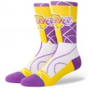 STANCE Chaussettes Homme Coton ZONE LAL Jaune Violet NBA