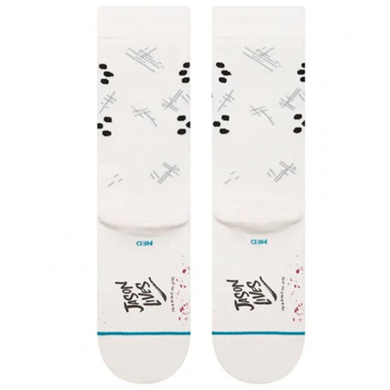 STANCE Chaussettes Homme Coton JASON CREW Blanc