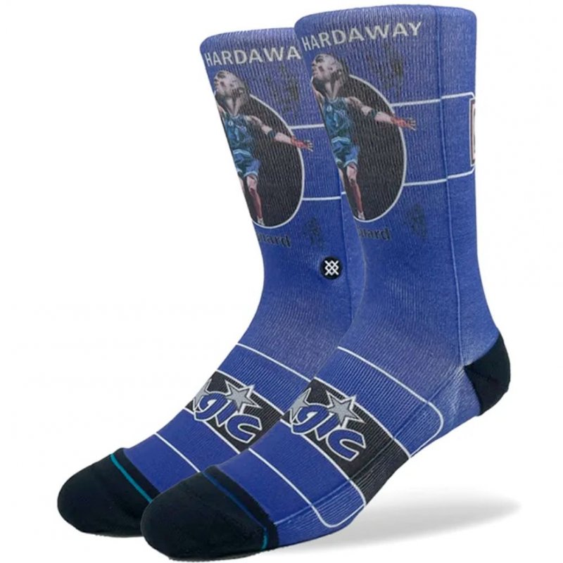 STANCE Chaussettes Homme Coton RETRO BIGHEAD PENNY Bleu Noir NBA