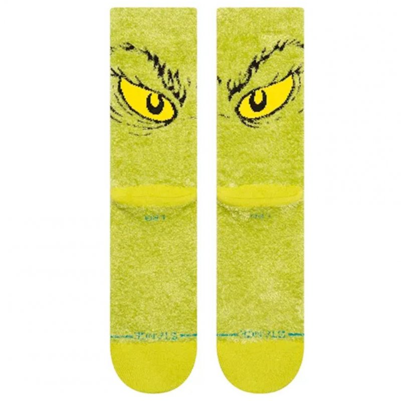 STANCE Chaussettes Homme Coton DADA DAGRINCH Vert DISNEY